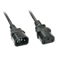 Lindy 30332 toitekaabel Must 3 m C13 pistikut C14 pistikut – pilt 2