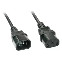 Lindy 30332 toitekaabel Must 3 m C13 pistikut C14 pistikut – pilt 3
