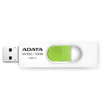 ADATA UV320 USB-välkmälu 32 GB USB tüüp A 3.2 Gen 1 (3.1 Gen 1) Roheline, Valge