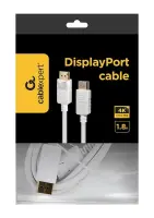CABLE DISPLAY PORT 1.8M/WHITE CC-DP2-6-W GEMBIRD – pilt 3