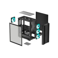 Deepcool | Case | CC560 V2 | Mid-Tower | ATX PS2 | Black – pilt 22
