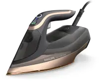 Philips | Azur DST8041/80 | Steam Iron | 3000 W | Water tank capacity 350 ml | Continuous steam 80 g/min | Steam boost performance 260 g/min | Black/Gold