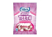 Kummikomm VIDAL, Jelly teeth 90g (kogus 2 tükki)