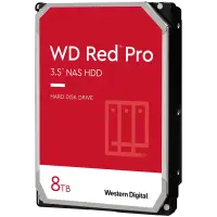HDD NAS WD Red Pro (3.5'', 8TB, 512MB, 7200 RPM, SATA 6 Gb/s)