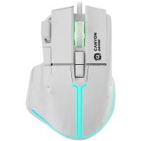 CANYON mouse Fortnax GM-636 RGB 9buttons Wired White