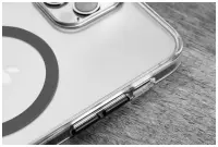 Fixed | MagPurity | Back cover | Apple | iPhone 15 Pro Max | Polycarbonate + TPU | Transparent – pilt 2