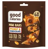Batoonid GOOD CALORIES pähkli ja šokolaadimaitselised 120g