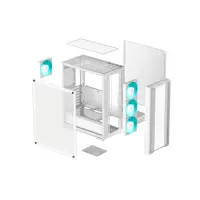 DeepCool CC560 WH V2 Midi Tower Valge – pilt 18