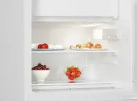Candy Refrigerator | CM4SE68W | Energy efficiency class E | Built-in | Larder | Height 82.6 cm | Fridge net capacity 95 L | Freezer net capacity 16 L | 40 dB | White – pilt 5