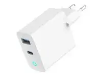 GEMBIRD 2-port 65W GaN USB fast charger