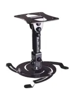 EDBAK | Projector Ceiling mount | PM3c-B | Height adjustment | Maximum weight (capacity) 15 kg | Black