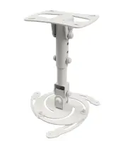 EDBAK | Projector Ceiling mount | PM3w-B | Height adjustment | Maximum weight (capacity) 15 kg | White – pilt 2