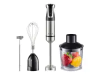 Adler | AD 4627 | Hand Blender Set | 1800 W | Number of speeds 20 | Turbo mode | Chopper | Stainless Steel/Black