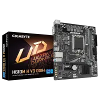 Gigabyte | H610M H V3 DDR4 | Processor family Intel | Processor socket LGA1700 | DDR4 DIMM | Supported hard disk drive interfaces M.2, SATA | Number of SATA connectors 4