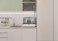 Candy Dishwasher | CP 6E51LW | Table | Width 55 cm | Number of place settings 6 | Number of programs 5 | Energy efficiency class E | White – pilt 14