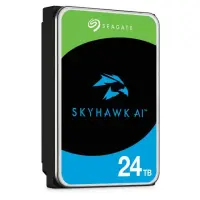 Seagate SkyHawk AI sisemine kõvaketas 24 TB 7200 RPM 512 MB 3.5" Jada ATA III – pilt 2