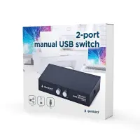I/O SWITCH USB 2P/DSU-21 GEMBIRD