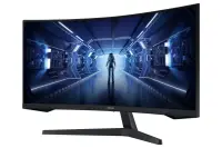 Samsung G55T PC lamekuvar 86,4 cm (34") 3440 x 1440 pikslit UltraWide Quad HD LED Must – pilt 25