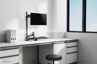 Neomounts DS90-325BL1 monitori kinnitus ja alus 81,3 cm (32") Laud Must – pilt 22