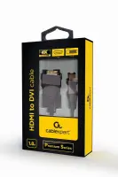 CABLE HDMI TO DVI 1.8M/CC-HDMI-DVI-4K-6 GEMBIRD – pilt 2
