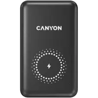 CANYON power bank PB-1001 10000 mAh PD 18W QC 3.0 Wireless 10W Black
