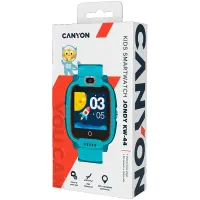 CANYON kids watch Jondy KW-44 4G Camera GPS Music Green – pilt 4