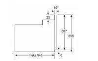 Bosch | Oven | HBF133BA0 | 66 L | Electric | EcoClean | Knobs | Height 59.5 cm | Width 59.4 cm | Black – pilt 11