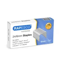 Klambrid RAPESCO 24/6mm (pakis 1000 tk) (kogus 2 tükki)