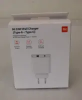 SALE OUT. Xiaomi Mi 33W Wall Charger (Type-A+Type-C) EU, DAMAGED PACKAGING | Wall Charger (Type-A+Type-C) EU | Mi 33W | DAMAGED PACKAGING