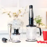 Braun | MultiQuick 7 Hand Blender | MQ 7045X | Hand Blender | 1000 W | Number of speeds 6 | Chopper | Black/Stainless steel – pilt 8