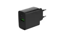 Gembird 2-port 20W USB Fast Charger | TA-UC-PDQC20-01-BK