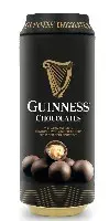 Tumeda šokolaadi kommid GUINNESS koorega, õllepurgis 125g