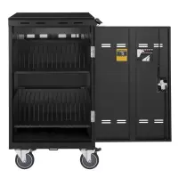 Acer Charging Cart - 32 Slots Kaasaskantav seadmehalduskäru Must – pilt 9