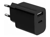 GEMBIRD 2-port universal USB charger A+C