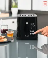 TEFAL Toaster | TT6408 | Power 850 W | Number of slots 2 | Housing material Plastic | Black – pilt 8