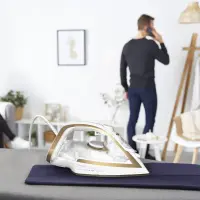 TEFAL FV8042E0 Ultimate Pure | Steam Iron | 2900 W | Water tank capacity 270 ml | Continuous steam 50 g/min | Steam boost performance 270 g/min