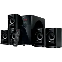 Speakers SVEN HT-201, black (80W, Bluetooth, FM, USB/SD, Display, RC unit)