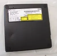 SALE OUT. H.L Data Storage Ultra Slim Portable DVD-Writer | GP57EB40 | Interface USB 2.0 | DVD±R/RW | CD read speed 24 x | CD write speed 24 x | Black | DAMAGED PACKAGING | Desktop/Notebook