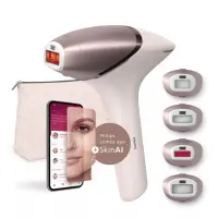 Philips IPL Hair Removal Device with SenseIQ | BRI977/00 Lumea 9900 Series | Bulb lifetime (flashes) 450.000 | Number of power levels 5 | Rose – pilt 9