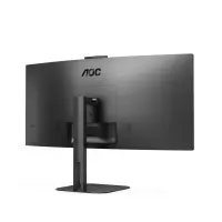 AOC | CU34V5CW/BK | 34 " | VA | 21:9 | 100 Hz | 4 ms | 3440 x 1440 pixels | HDMI ports quantity 1 – pilt 12
