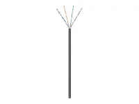 Goobay Outdoor Network Cable | CAT 5e U/UTP | AWG 26/7 | Cable length: 100 m | Black