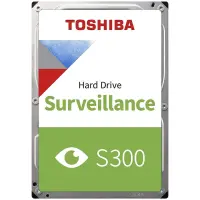 HDD Video Surveillance TOSHIBA S300 6TB SMR, 3.5'', SATA, TBW: 180