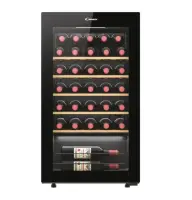 Candy | Wine Cooler | 438063 | Energy efficiency class G | Free standing | Bottles capacity 34 | Black – pilt 9
