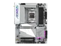 Gigabyte B650E A ELITE X ICE | Processor family AMD | Processor socket AM5 | DDR5 | Supported hard disk drive interfaces SATA, M.2 | Number of SATA connectors 4 – pilt 2