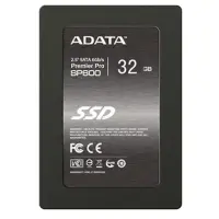 ADATA Premier Pro SP600 32 GB, SSD form factor 2.5", SSD interface SATA, Write speed 37 MB/s, Read speed 220 MB/s