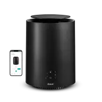 Duux Threesixty 2 Smart Fan + Heater | Fan and heater | 1800 W | Suitable for rooms up to 30 m² | Matt Black