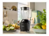 Philips Blender | HR2291/01 3000 Series | Tabletop | 600 W | Jar material Glass | Jar capacity 2 L | Ice crushing | Black – pilt 13