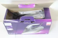 SALE OUT. Philips DST8041/80 Azur Steam Iron, Black/Gold | Philips Azur DST8041/80 | Steam Iron | 3000 W | Water tank capacity 350 ml | Continuous steam 80 g/min | Steam boost performance 260 g/min | Black/Gold | DEMO
