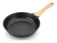 ETA | Pan | ETA792990000 TITANIUM II | Universal | Diameter 24 cm | Electric, induction, gas, glass ceramics | Suitable for induction hob | Fixed handle | Black – pilt 4