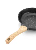 ETA | Pan | ETA792990000 TITANIUM II | Universal | Diameter 24 cm | Electric, induction, gas, glass ceramics | Suitable for induction hob | Fixed handle | Black – pilt 9